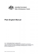 Plain English Manual