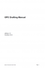 opc drafting manual