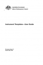 Instrument Templates - User Guide