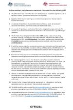 Reporting and Assurance 
