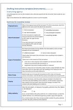 Cover of the Drafting Instructions Template (instruments)